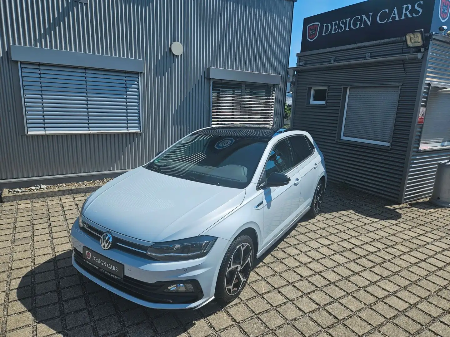 Volkswagen Polo VI Highline R Line LED Virtual Cockpit DSG Argent - 1