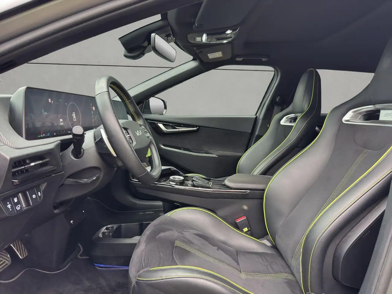 Kia EV6 GT4WD HuD AHK Meridian SOH99%Wärmepumpe Matt, миниатюра 18