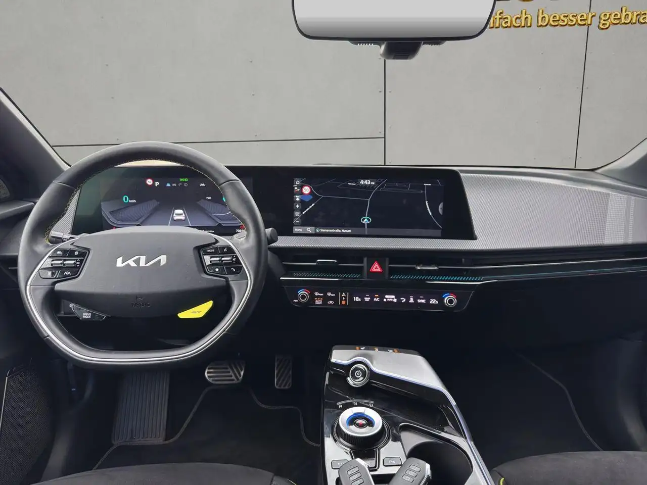 Kia EV6 GT4WD HuD AHK Meridian SOH99%Wärmepumpe Matt, миниатюра 20