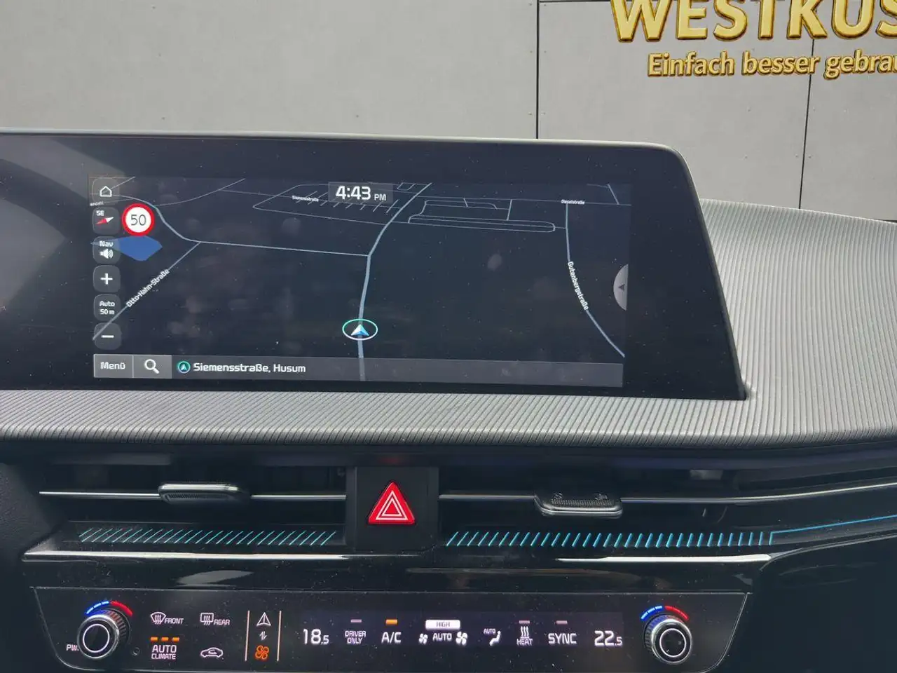 Kia EV6 GT4WD HuD AHK Meridian SOH99%Wärmepumpe Matt, миниатюра 22