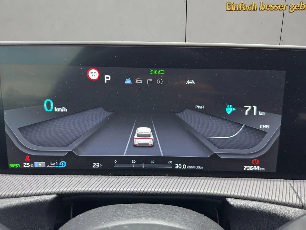 Kia EV6 GT4WD HuD AHK Meridian SOH99%Wärmepumpe Matt, миниатюра 24