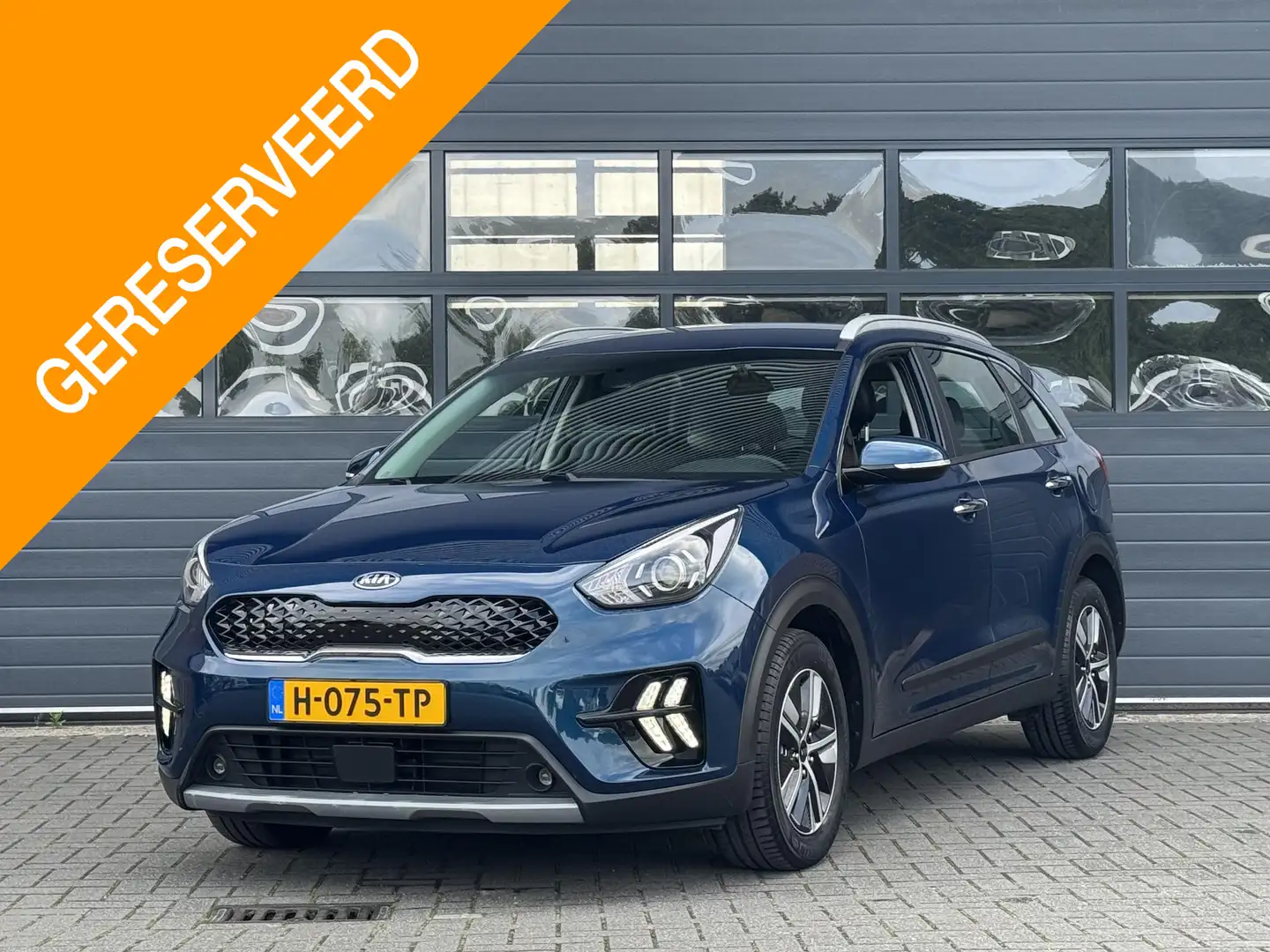 Kia Niro 1.6 GDI HYBRID DYNAMICLINE I AUTOMAAT I CAMERA I A Albastru - 1