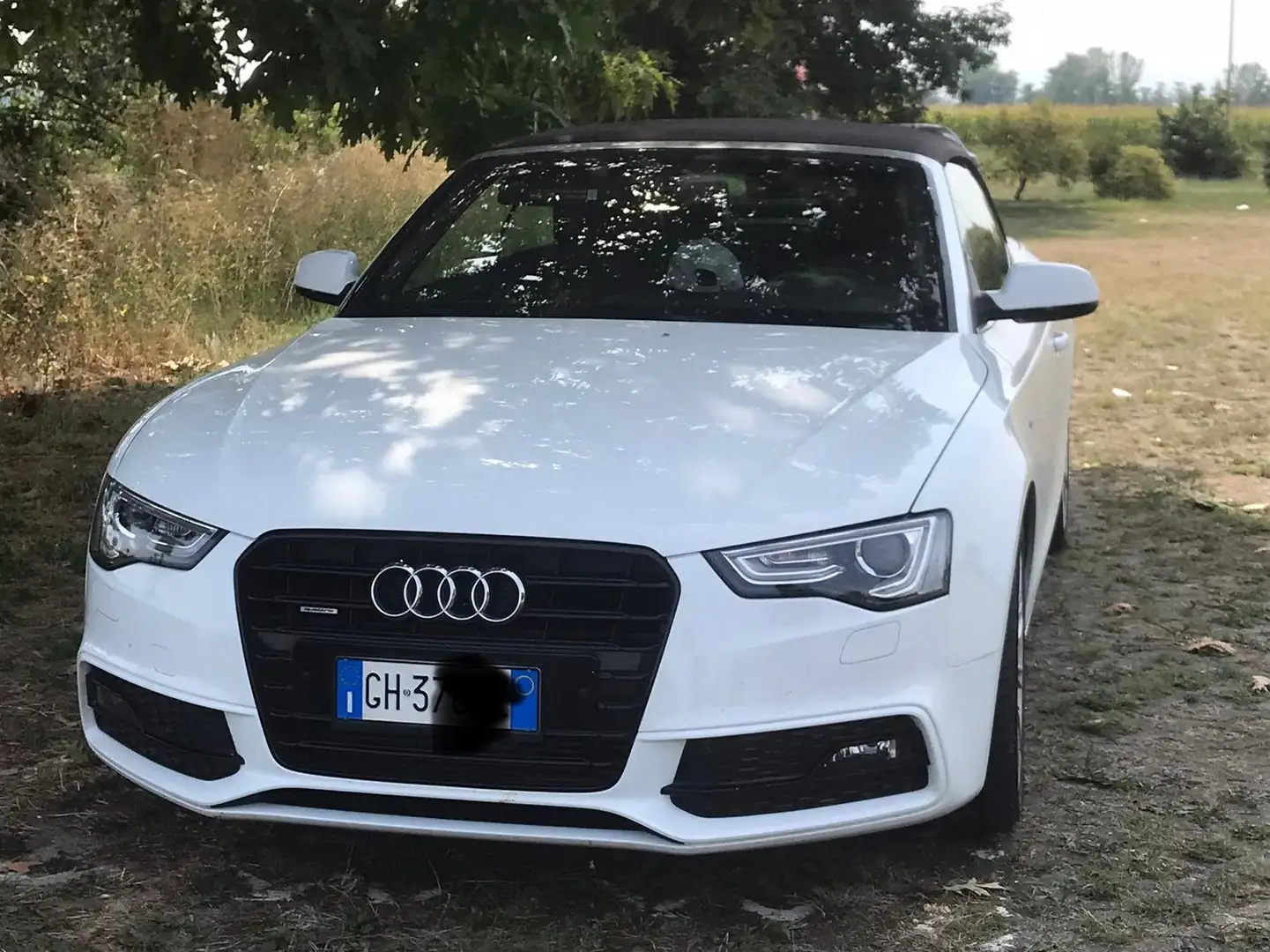 Audi Cabriolet A5 2.0 TFSI 211 CV 4X4 Bianco - 1
