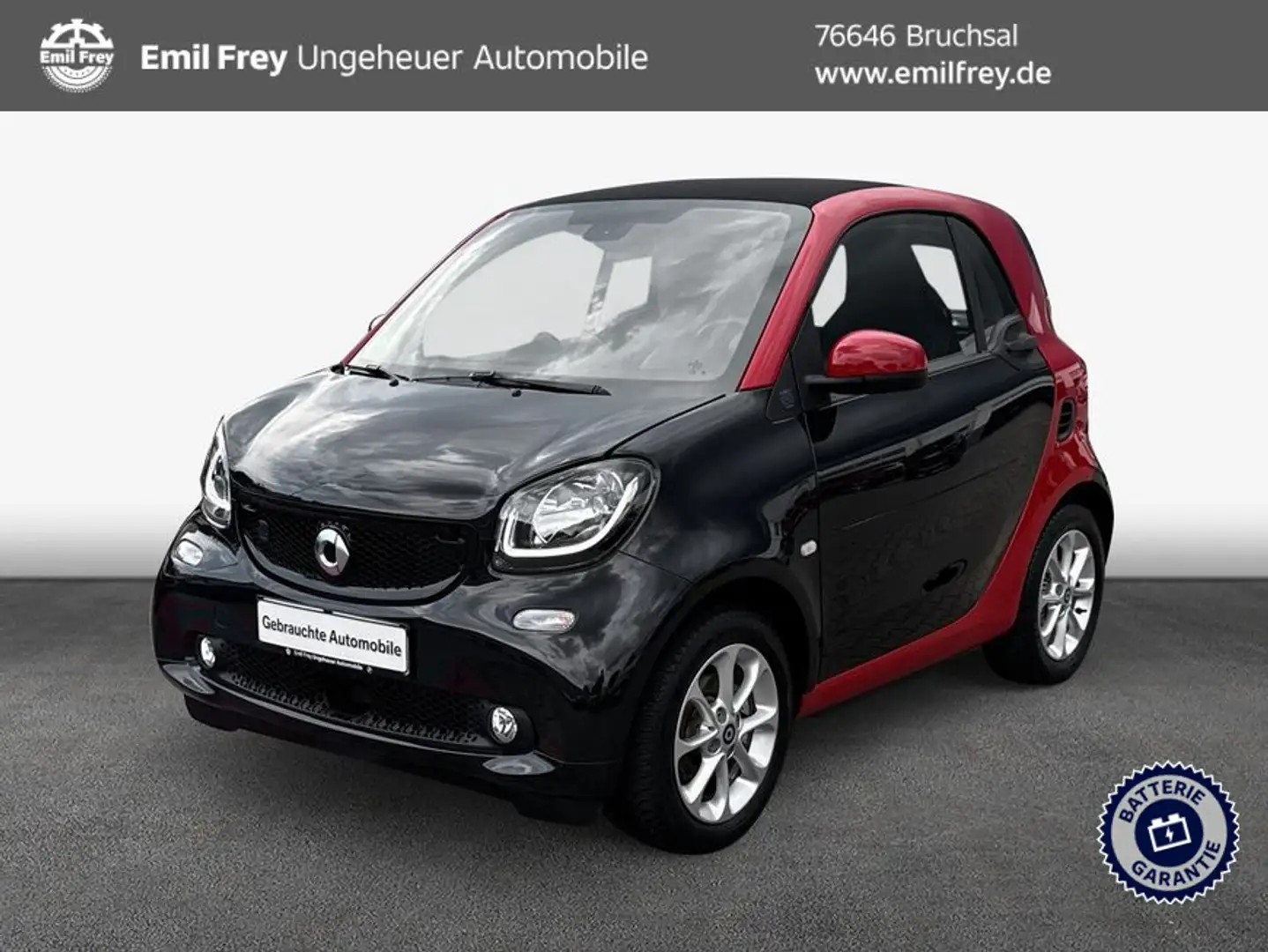 smart forTwo fortwo coupe EQ passion *SHZ* Zwart - 1