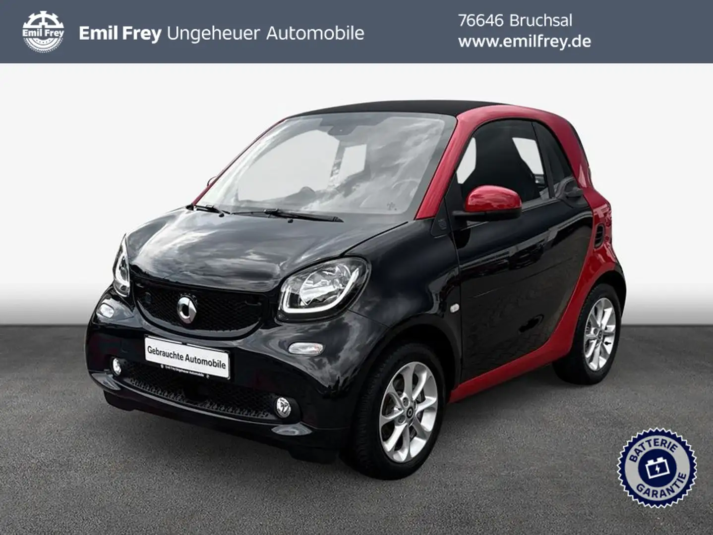 smart forTwo fortwo coupe EQ passion *SHZ* Nero - 1
