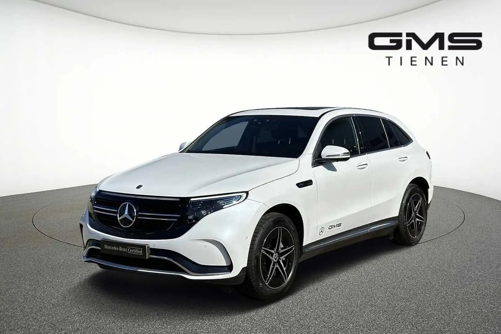 Mercedes-Benz EQC 400 4Matic AMG Line *5 JAAR GARANTIE* Wit - 1