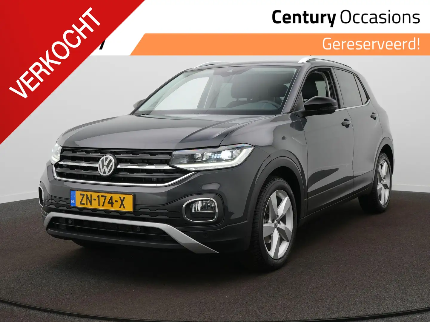 Volkswagen T-Cross 1.0 TSI Style Navigatie - Camera - Cruise - Dab ra Grijs - 1