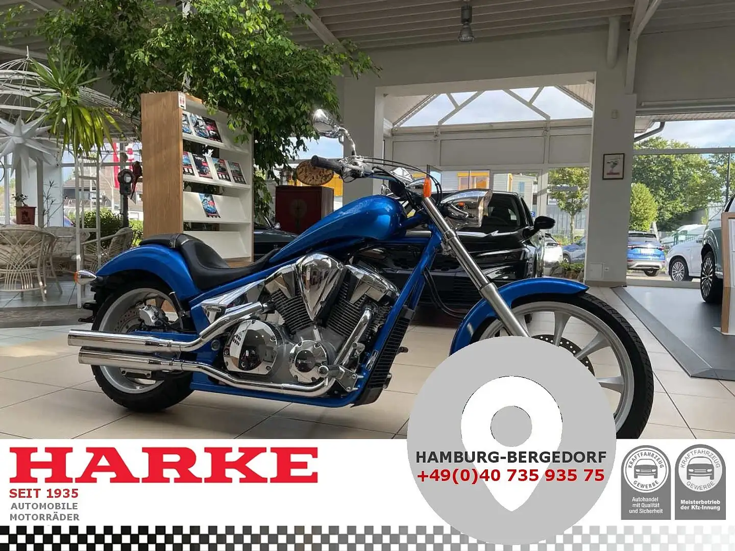 Honda VT 1300 Fury Blu/Azzurro - 1