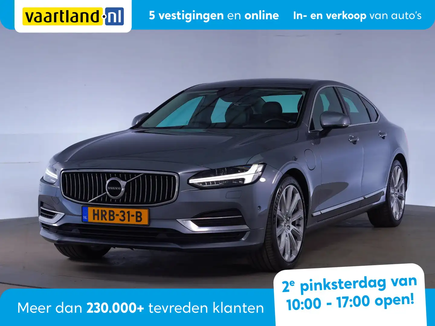Volvo S90 2.0 T8 Twin Engine Inscription [ Leder Stoelventil siva - 1