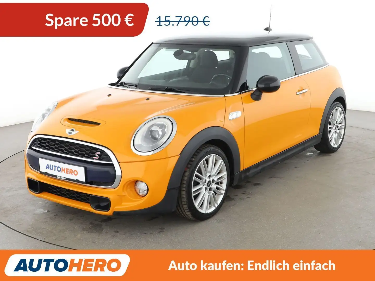 MINI Cooper S Cooper S *NAVI*LED*TEMPO*PDC*SHZ* Orange - 1
