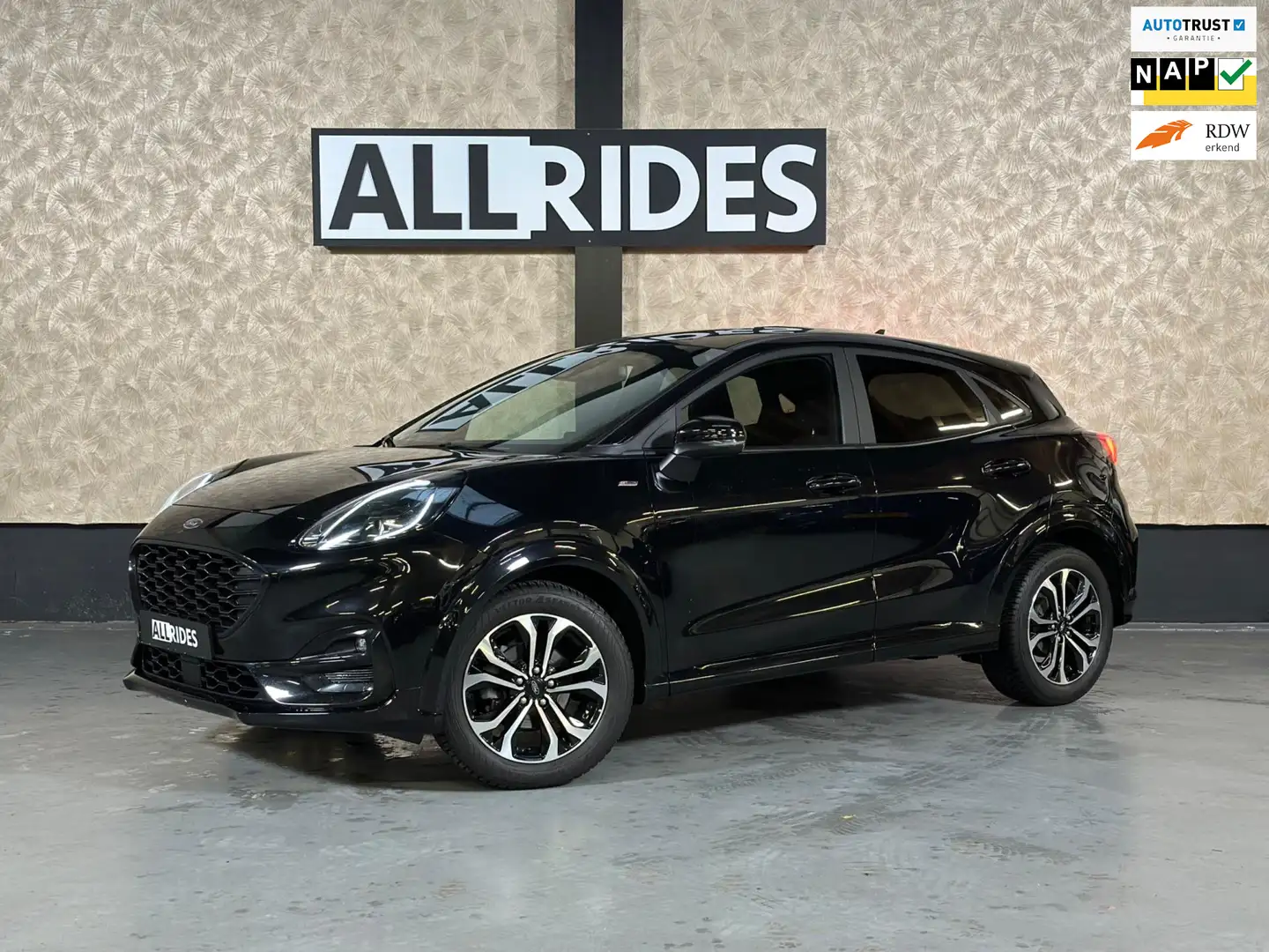 Ford Puma 1.0 EcoBoost Hybrid ST-Line X Zwart - 1