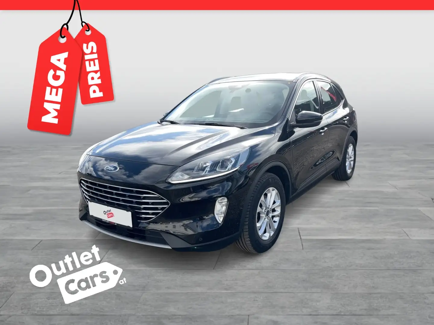 Ford Kuga 1.5 EcoBlue Titanium Aut. LED+NAV+RFK+ASSIST Schwarz - 1