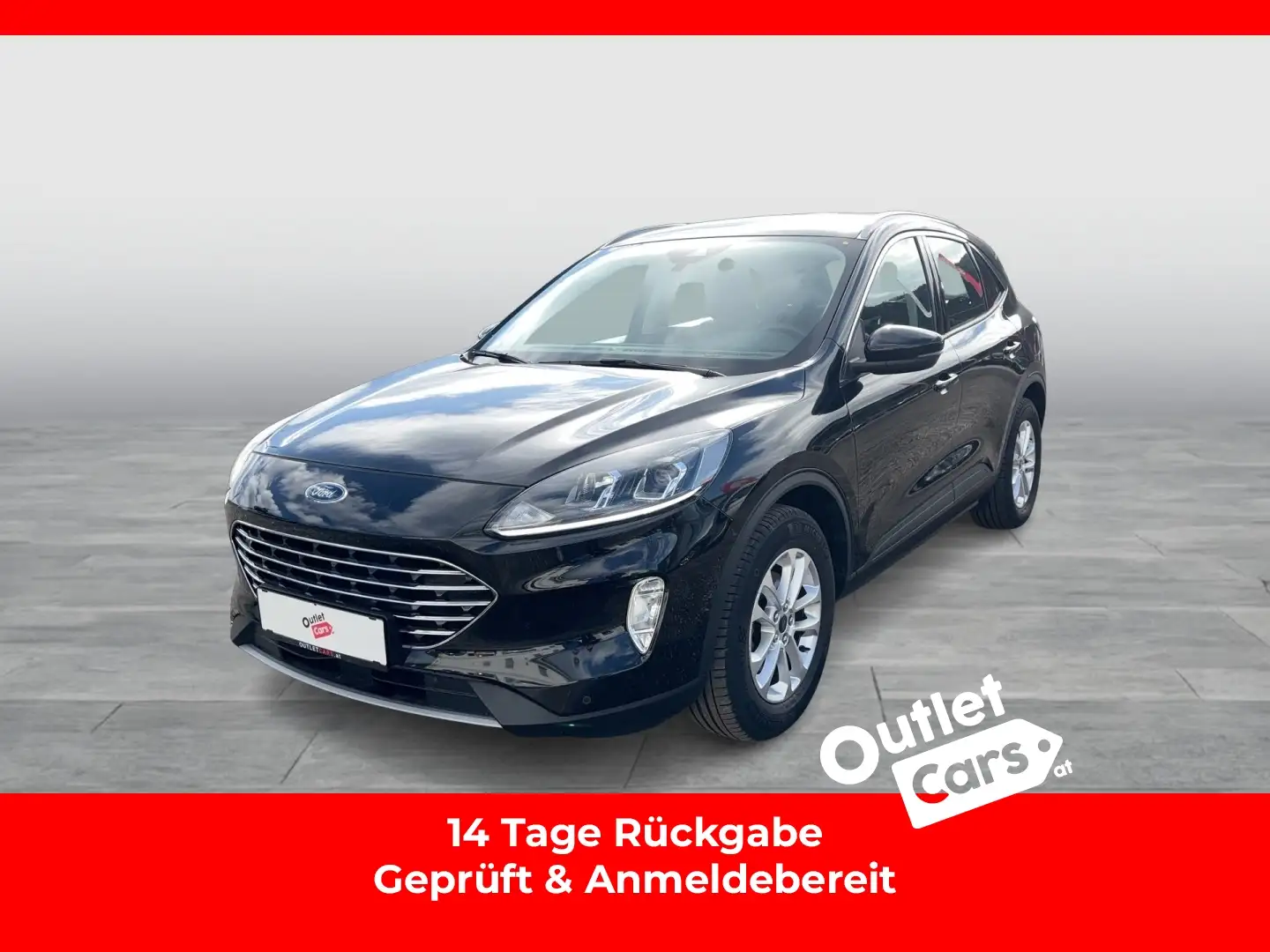 Ford Kuga 1.5 EcoBlue Titanium ASSIST+NAVI+RFK+LM+PDC Schwarz - 1