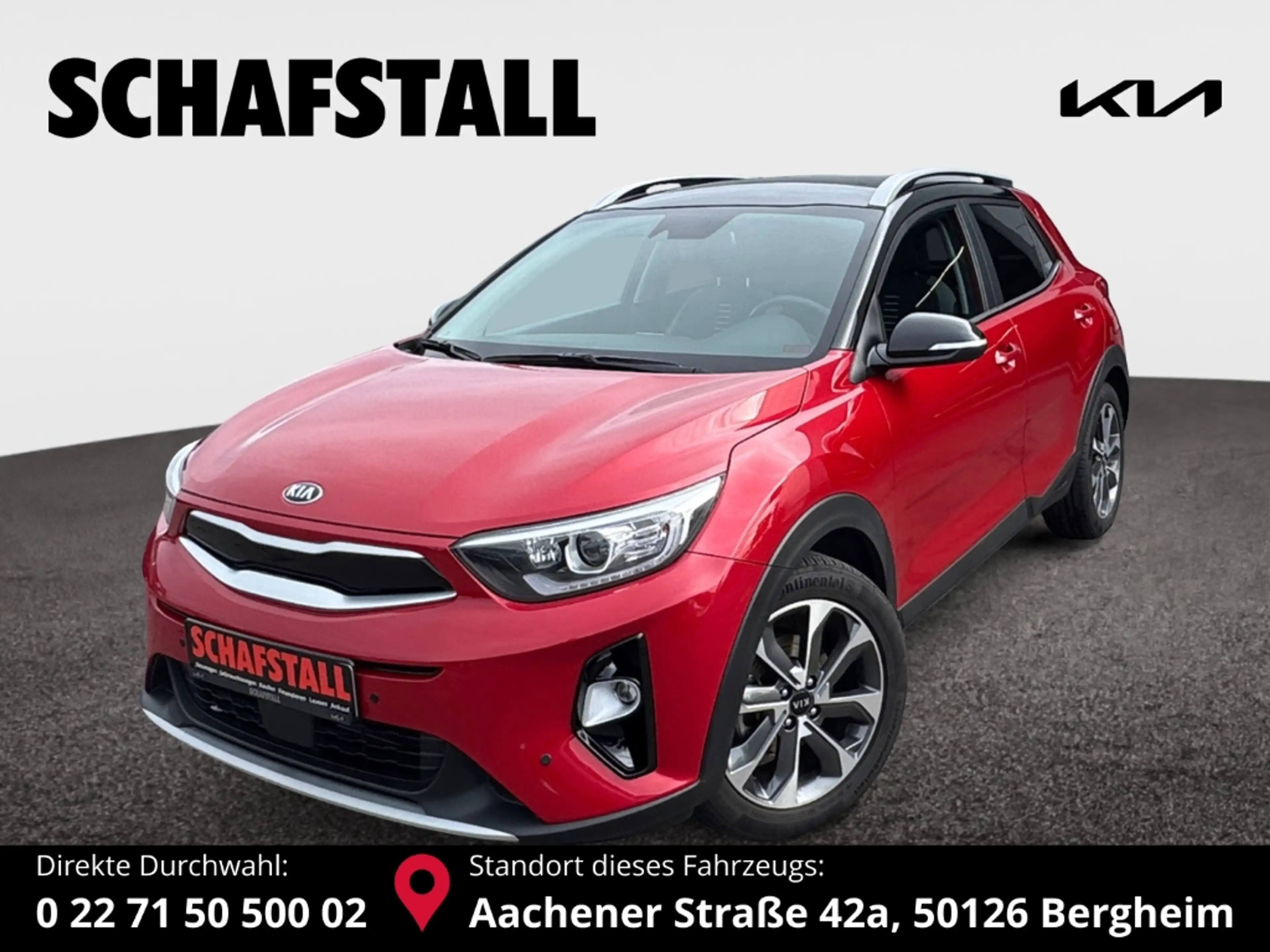 Kia Stonic Spirit NAVI KEYLESS TEMPOMAT KAMERA TOT-WINKEL KLI