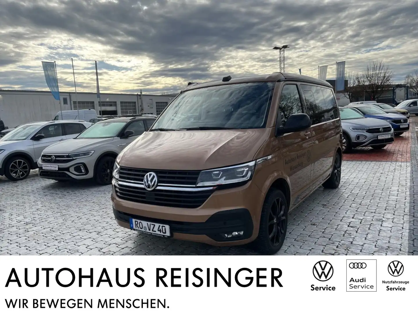 Volkswagen T6 California .1 Beach Camper Edition 2.0 l TDI DSG (AHK,LED,Sta Fekete - 1
