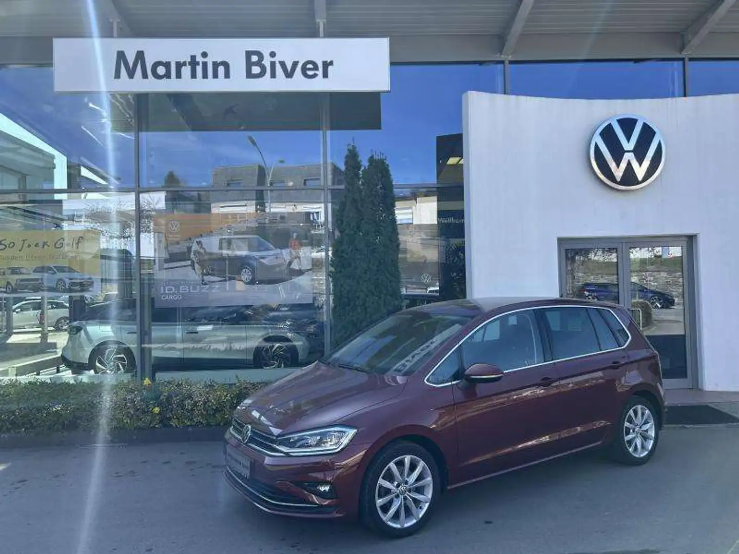 Volkswagen Golf Sportsvan Highline Rouge - 2