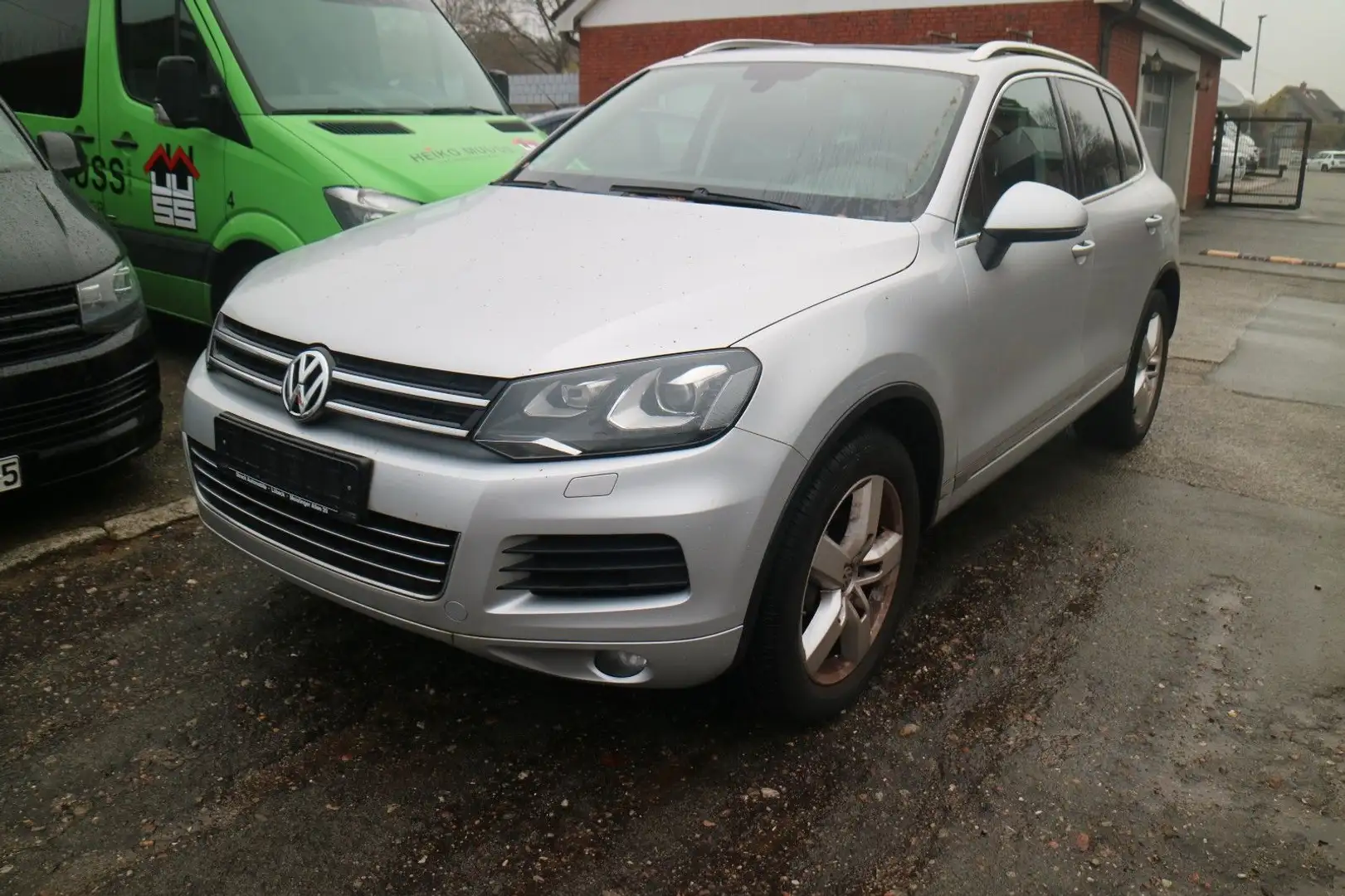 Volkswagen Touareg V6 TDI S-HEFT/SHZG/LEDER/TOP! Silber - 1