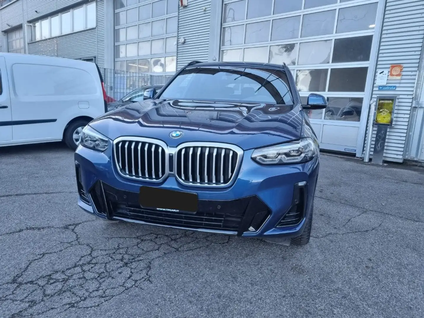 BMW X3 xDrive20d 48V Msport Bleu - 2