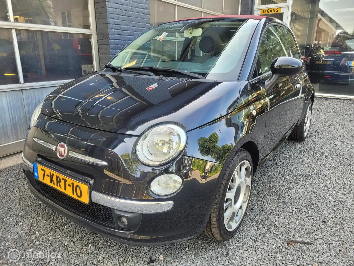 Fiat 500C 0.9 TwinAir Lounge | CABRIO | AC | 99.000KM | APK Zwart - 1