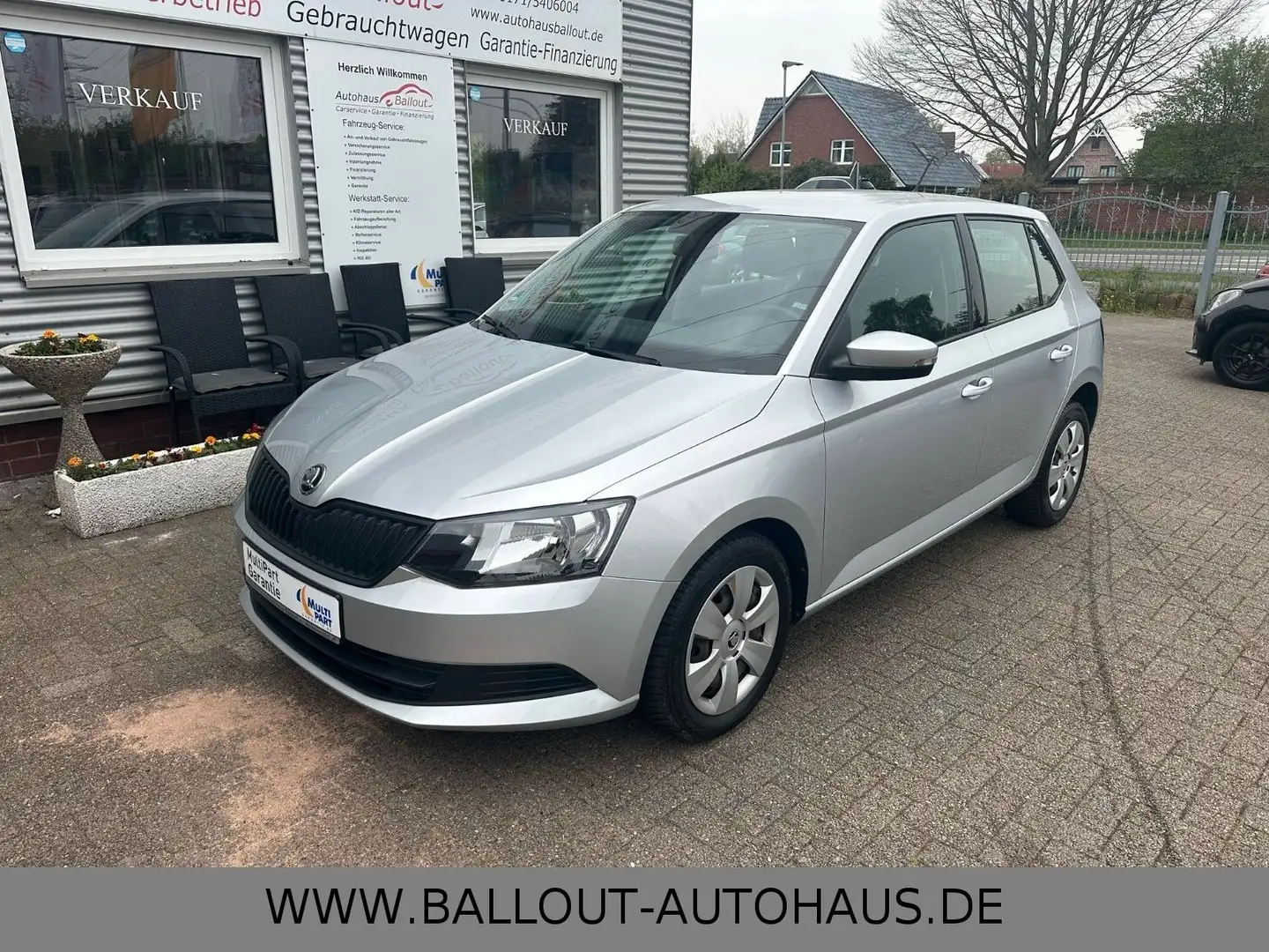 Skoda Fabia Cool Edition*1.HAND*KLIMA*EURO6*TÜV/AU NEU Silber - 2