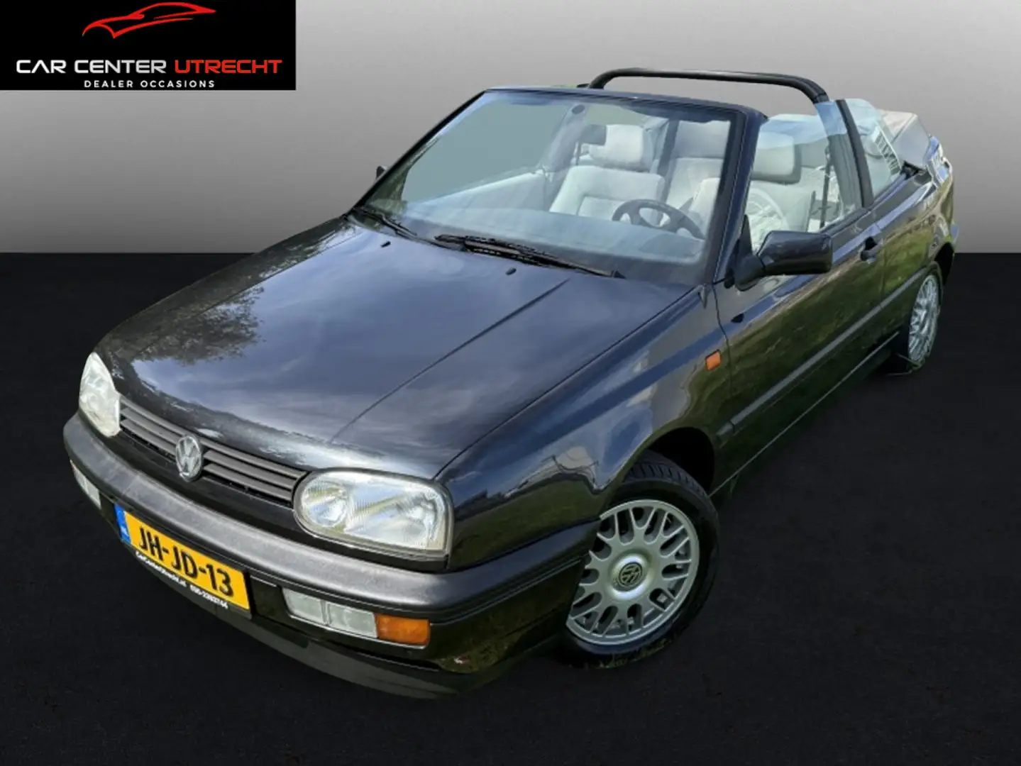 Volkswagen Golf Cabriolet 1.8 automaat zeer nette cabriolet 110dkm n.a.p. Noir - 1