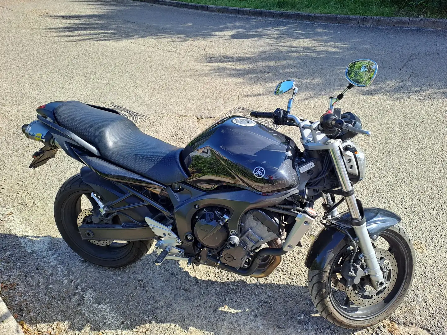 Yamaha FZ 6 marmitta frecce portatarga e bauletto Černá - 2