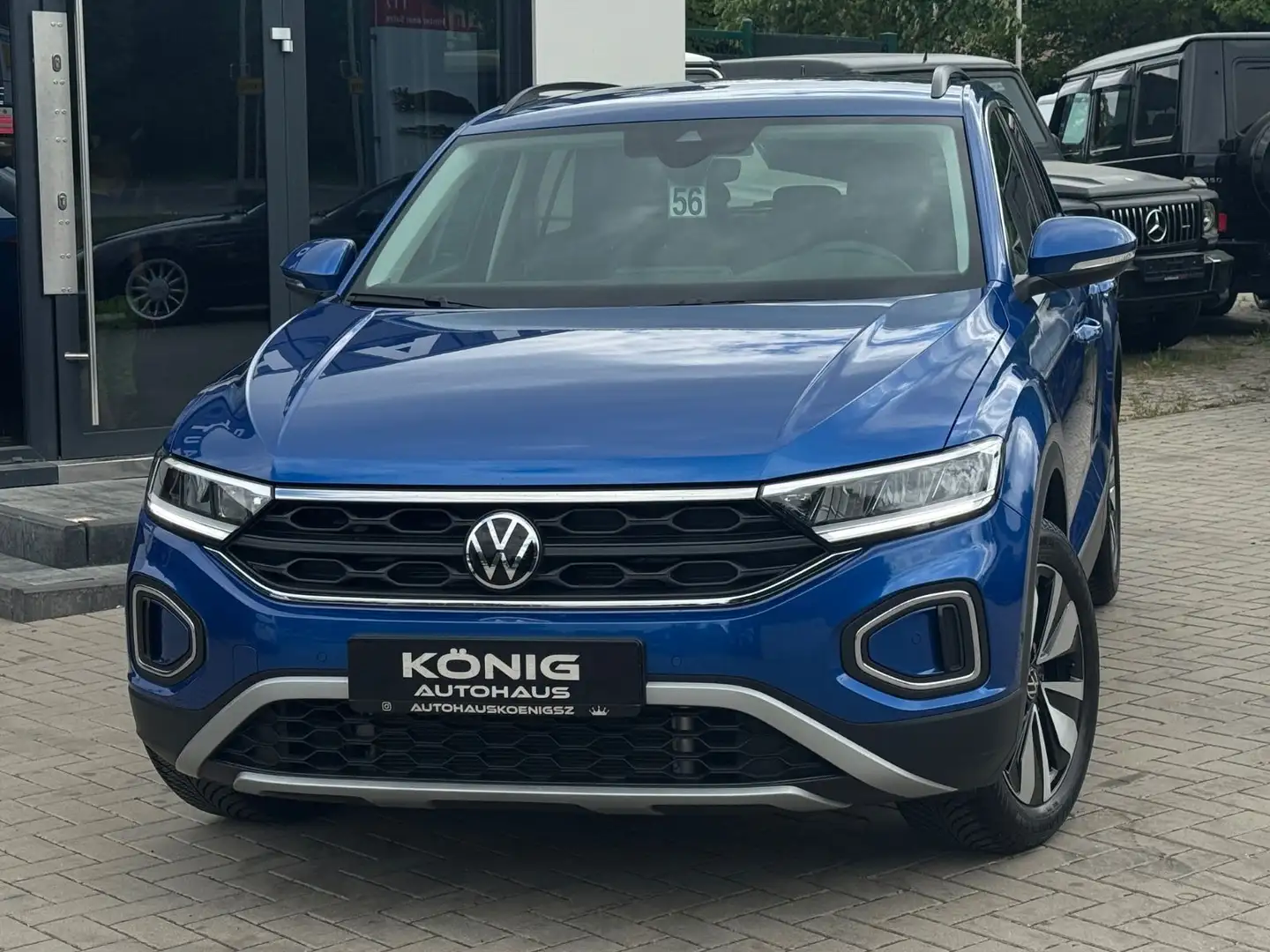 Volkswagen T-Roc Move 1.5 TSI StHz*Keyless*R-Kam*Allwetter* Blau - 2
