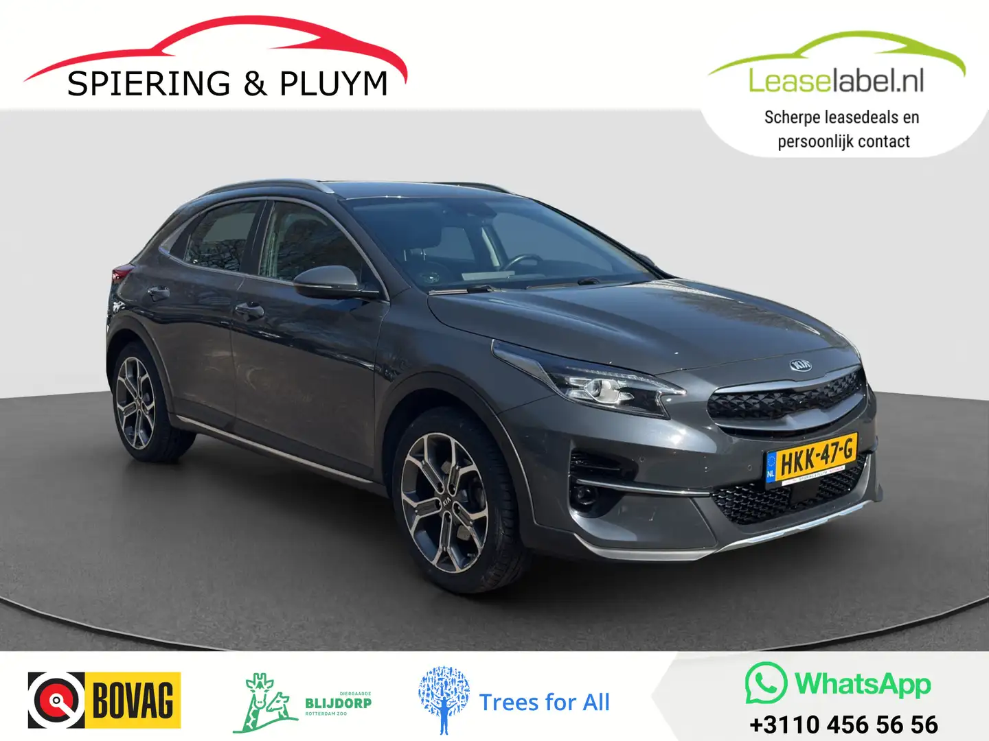 Kia XCeed 1.6 GDi PHEV DynamicPlusLine | 100% Onderhouden | Grijs - 1