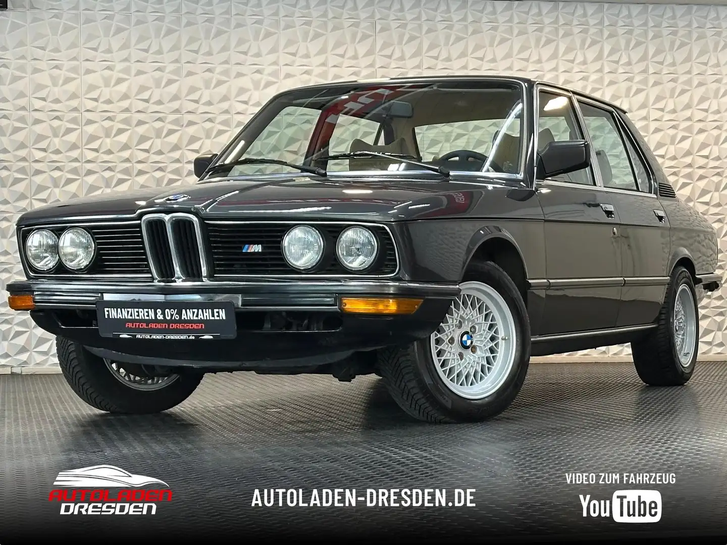 BMW 528 i E12 H-ZULASSUNG#15'ALU#VELOUR#PIONEER#SERVO Сірий - 1