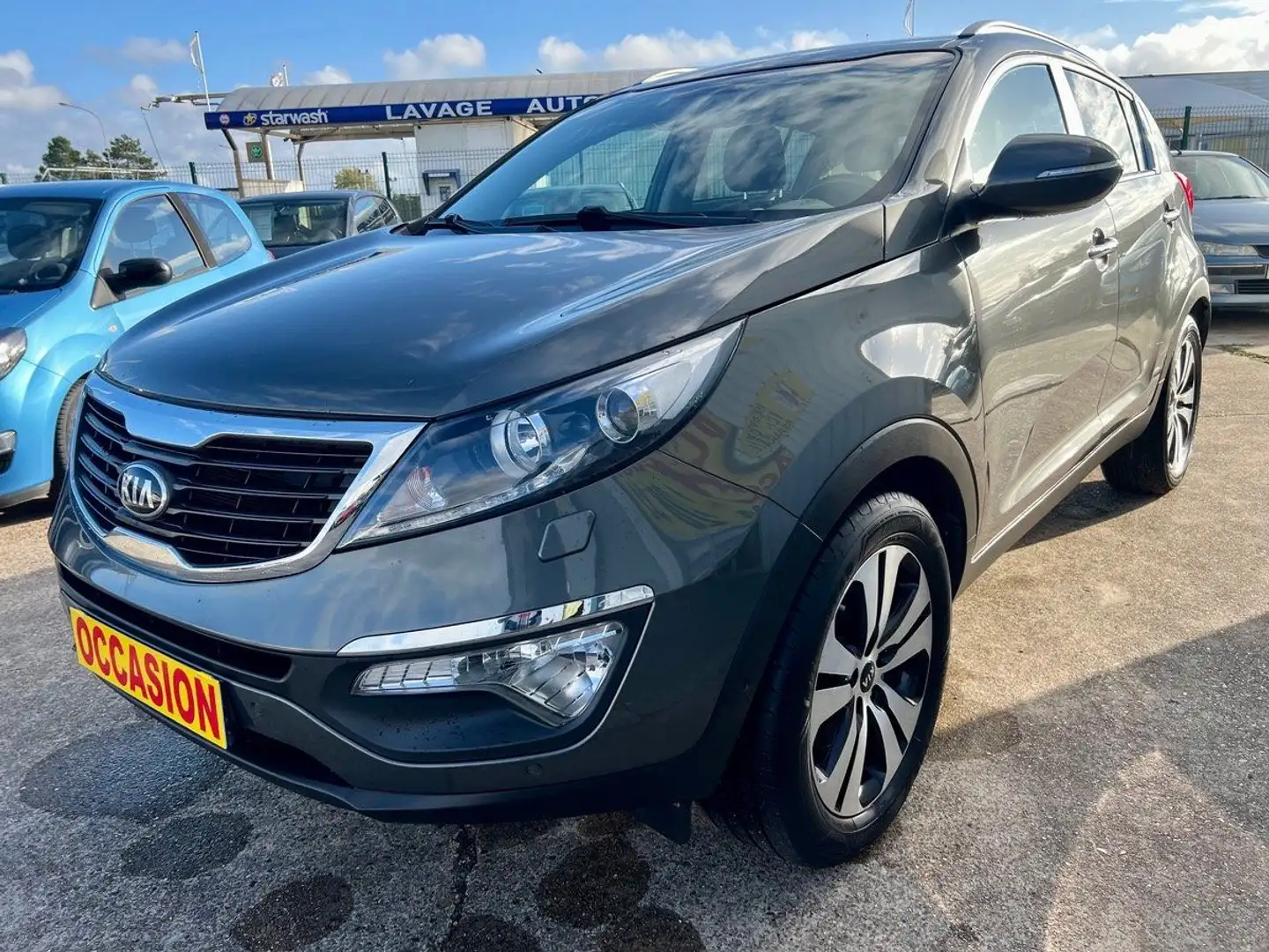 Kia Sportage 2.0 LTS 163 CV 2WD CUIR GPS CAM Gris - 1