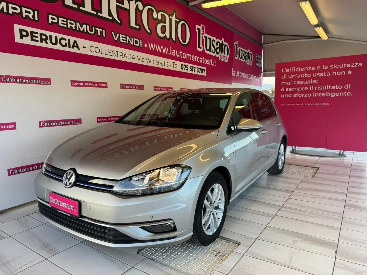 Volkswagen Golf Golf 1.4 TGI 5p. Highline BlueMotion Gris - 1