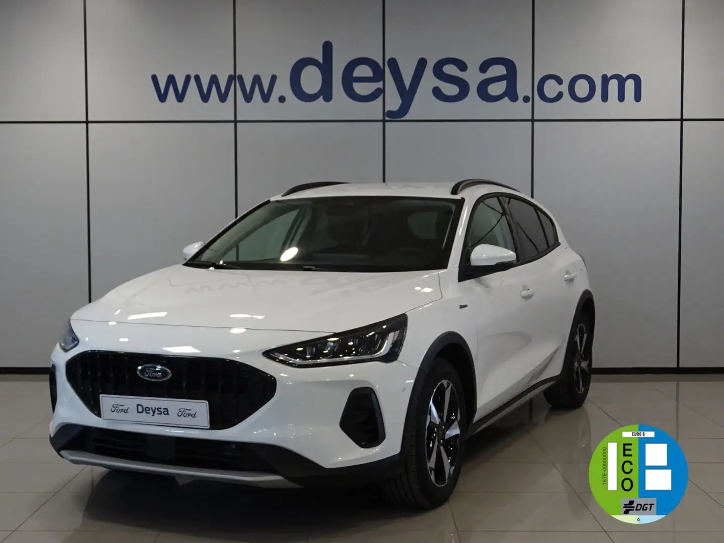 Ford Focus 1.0 Ecoboost MHEV Active 155 Blanc - 1