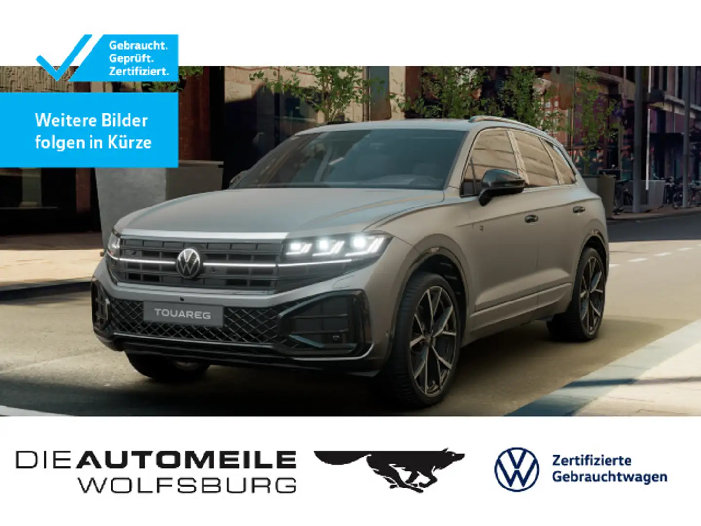 Volkswagen Touareg 3.0 TDI Tiptronic R-Line HeadUp/Luft/Sta Grau - 1