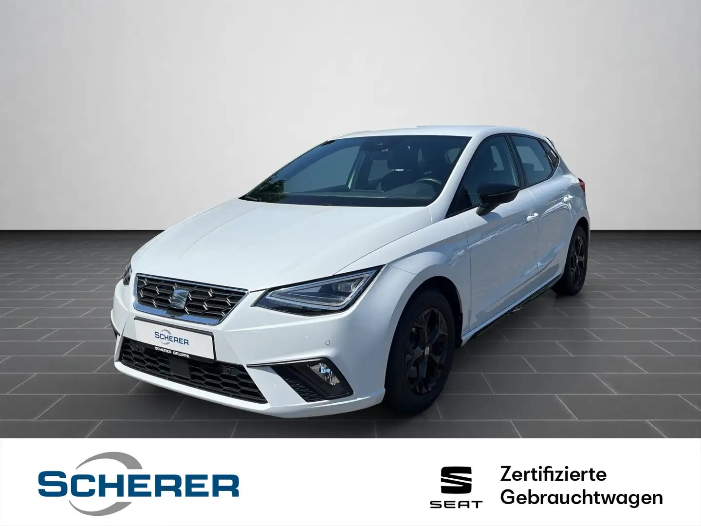 SEAT Ibiza 1.0 TSI FR Navi, Full Link, LED, Kessy, PD Weiß - 1