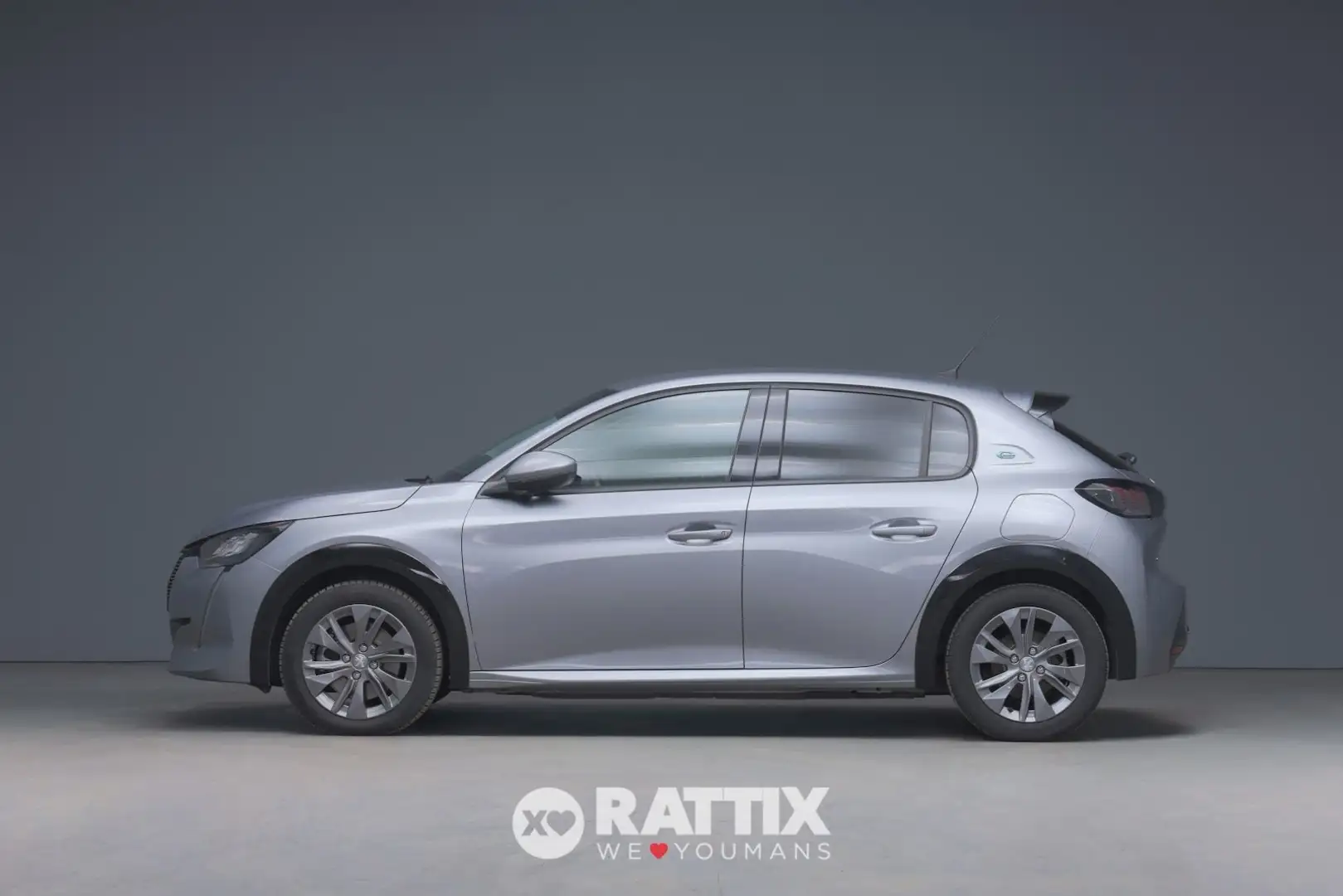 Peugeot e-208 motore elettrico 100kW Allure Grigio - 2