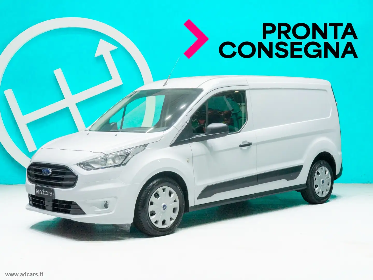 Ford Transit Connect Tran.Con. 240 1.5TDCi 100 PL Furg. Trend AUTOCARRO Weiß - 1