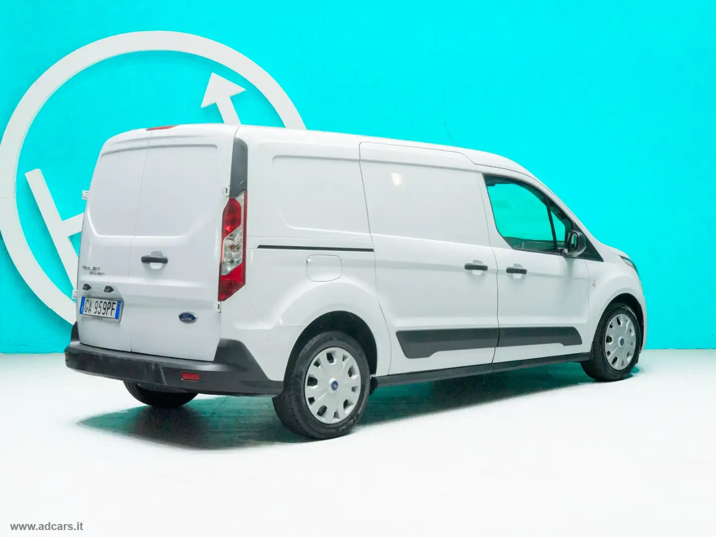 Ford Transit Connect Tran.Con. 240 1.5TDCi 100 PL Furg. Trend AUTOCARRO Weiß - 2