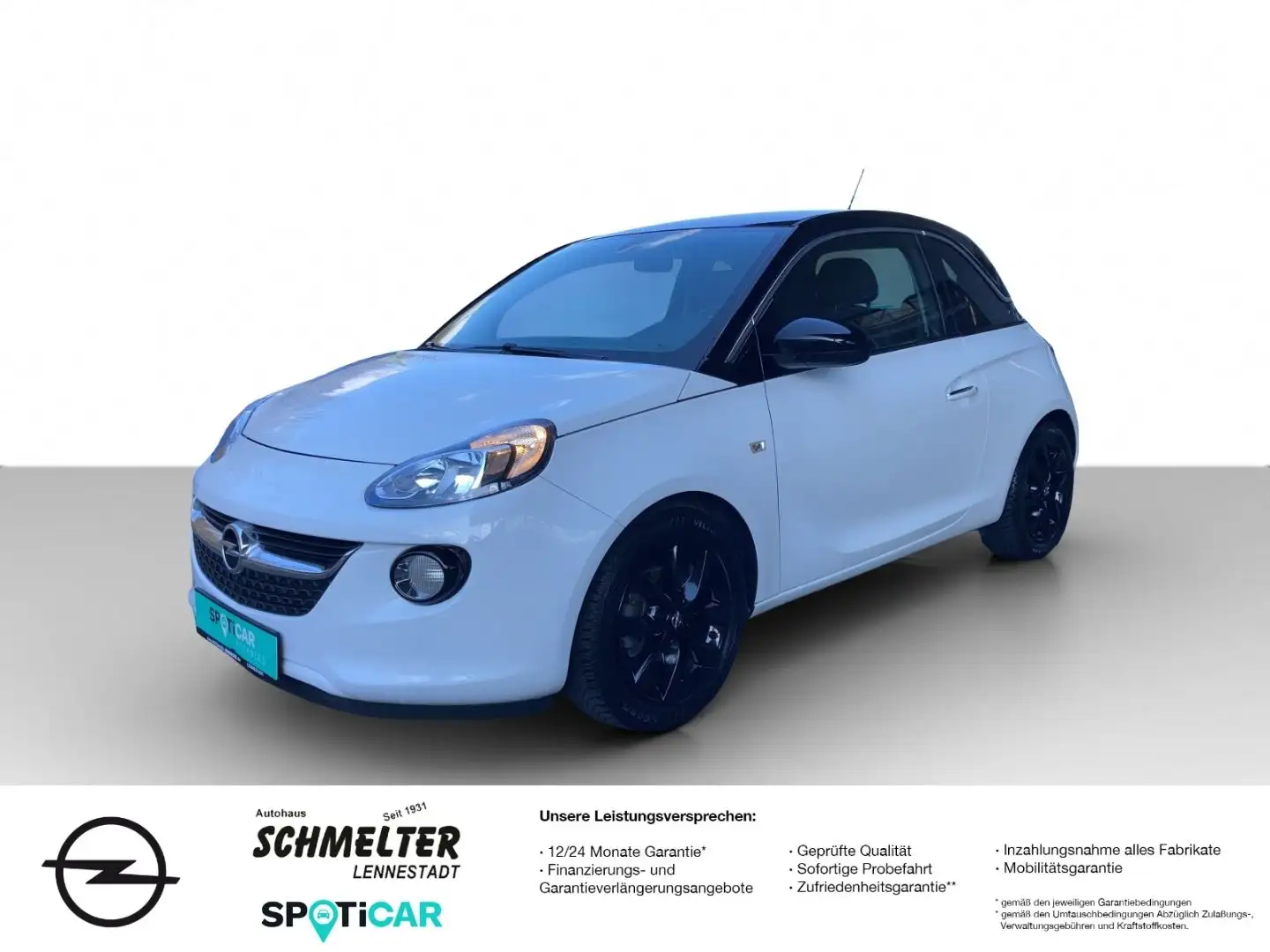 Opel Adam 120 Jahre 1.2 Multimedia Alu Sitzheizung Blanco - 1