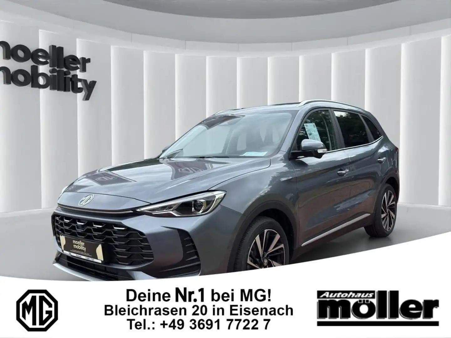 MG ZS MY25 Hybrid Plus Luxury 197PS 144 kW Gris - 1