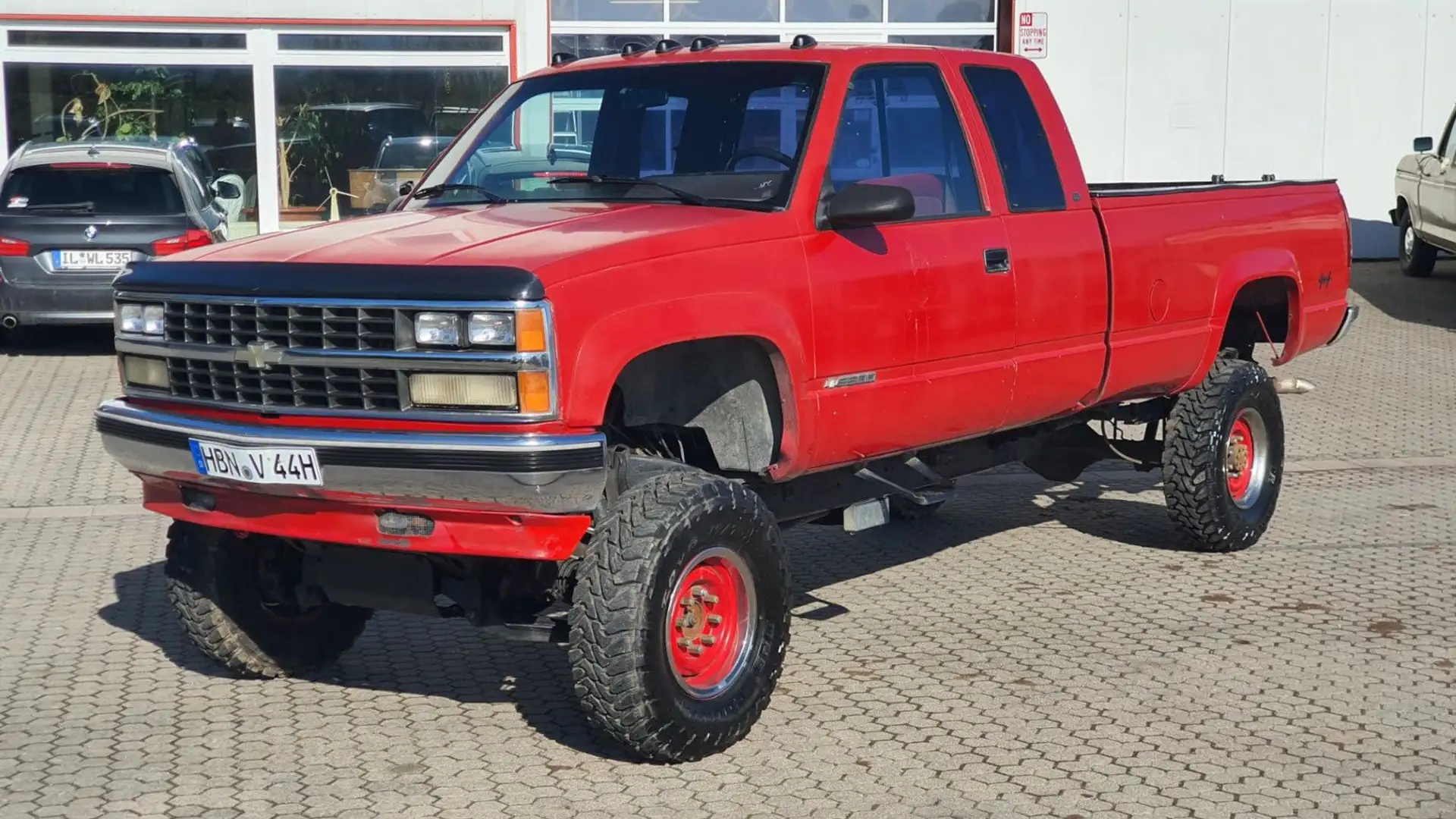 Chevrolet Silverado K3500 4x4 Deutsche Papiere TÜV H-Zul. Piros - 1