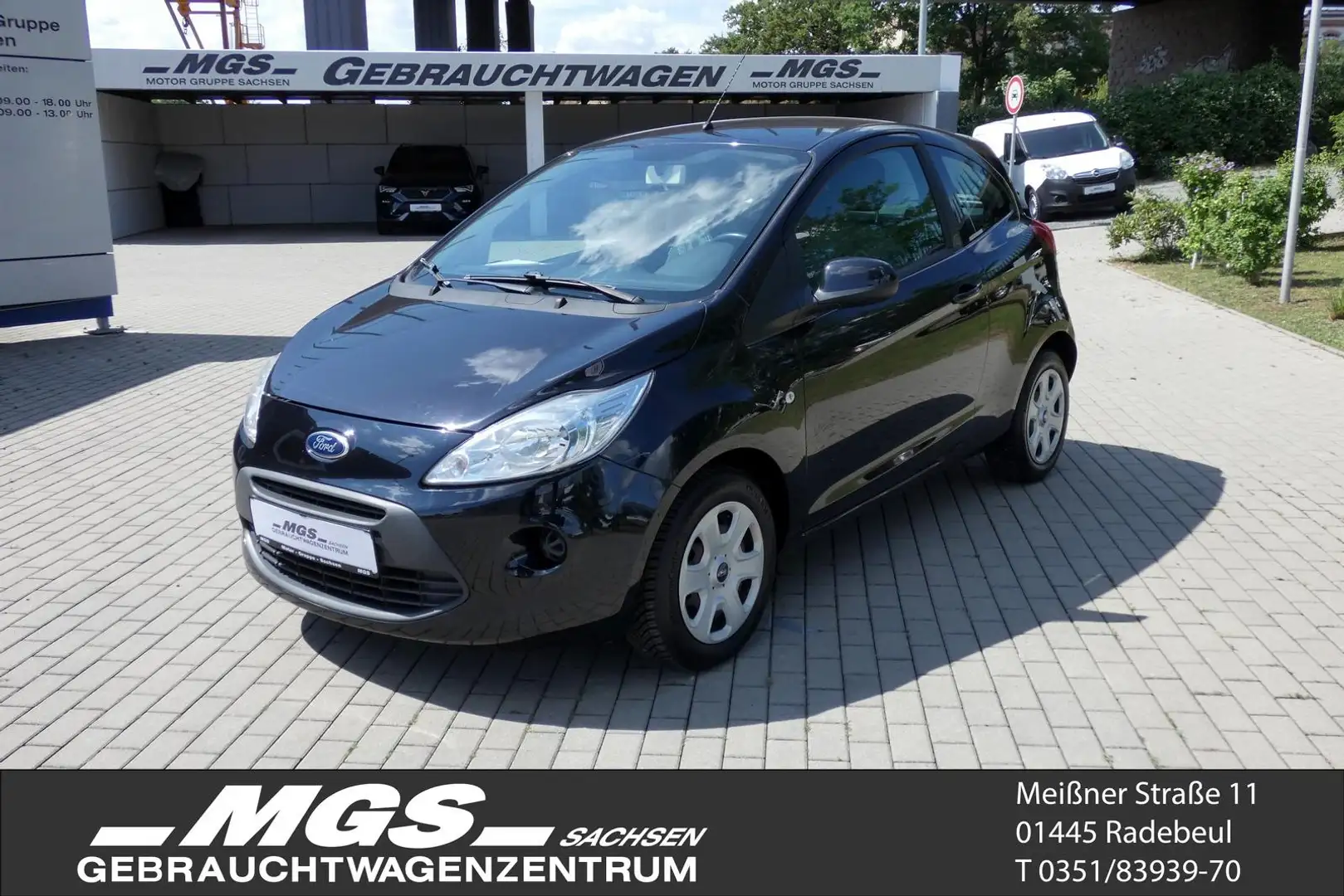 Ford Ka/Ka+ 1.2 'Trend' #AUDIO #CD #KLIMA #AUX #MET Schwarz - 1