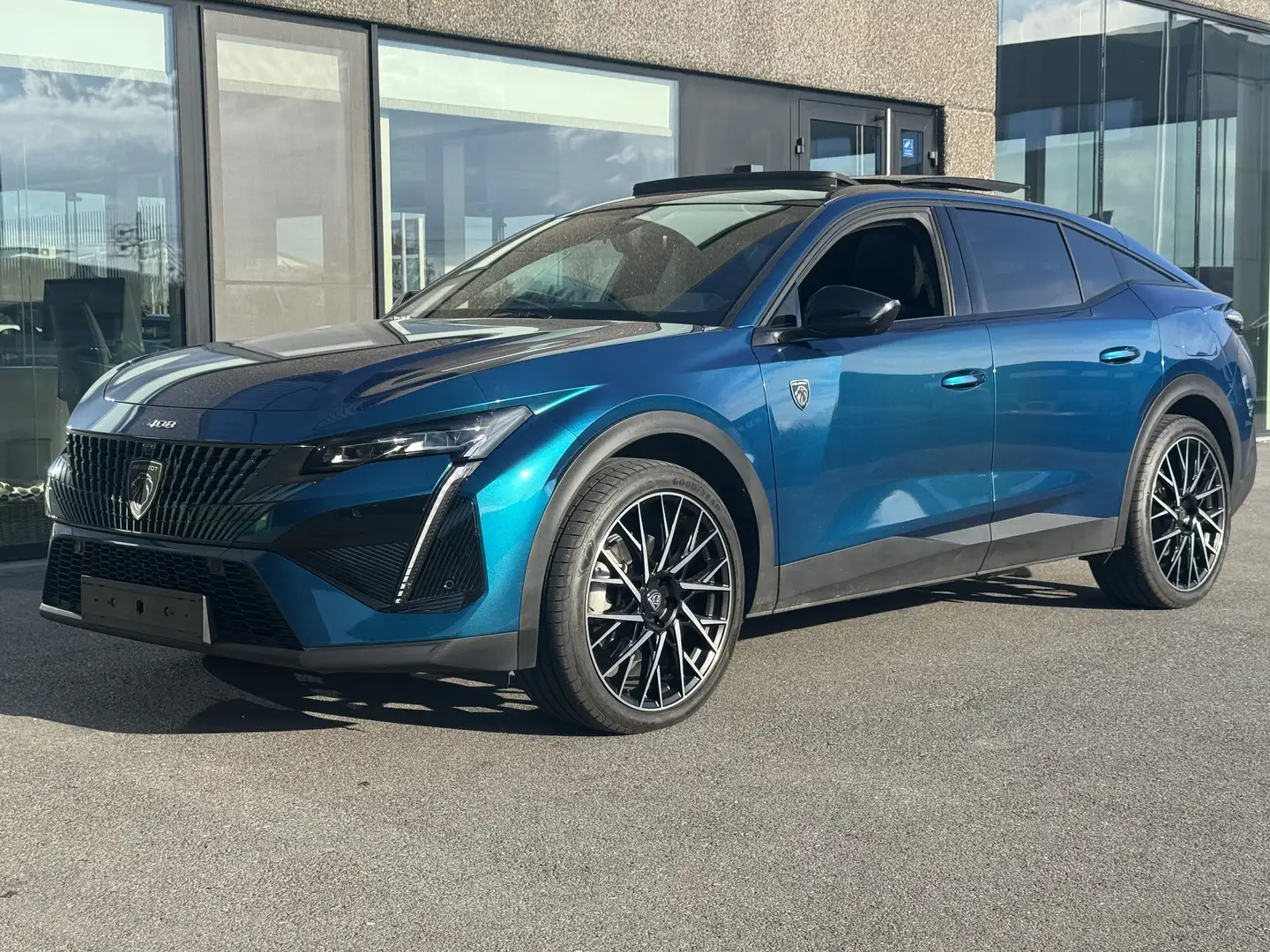 Peugeot 408 GT Plug-In Hybrid e-EAT8 - 180 PK | FULL OPTIONS | Blauw - 2