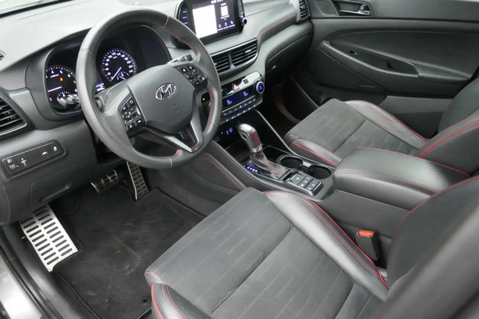 Hyundai TUCSON N-Line 2WD LED 19Zoll Kamera AHK 4Season Grau - 2