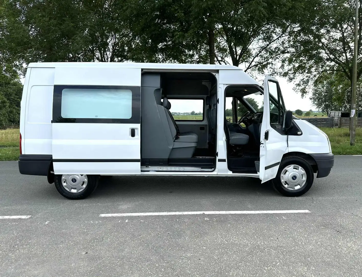 Ford Transit 350 2.2 TDCI L3H2 DUB.CAB. 84.493 km.!!! Wit - 2