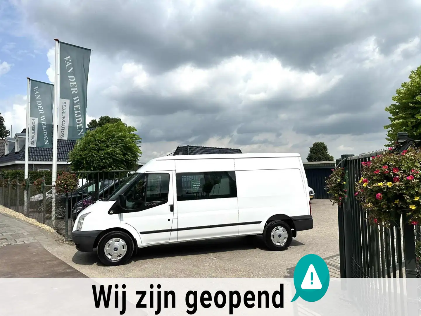 Ford Transit 350 2.2 TDCI L3H2 DUB.CAB. 84.493 km.!!! Wit - 1