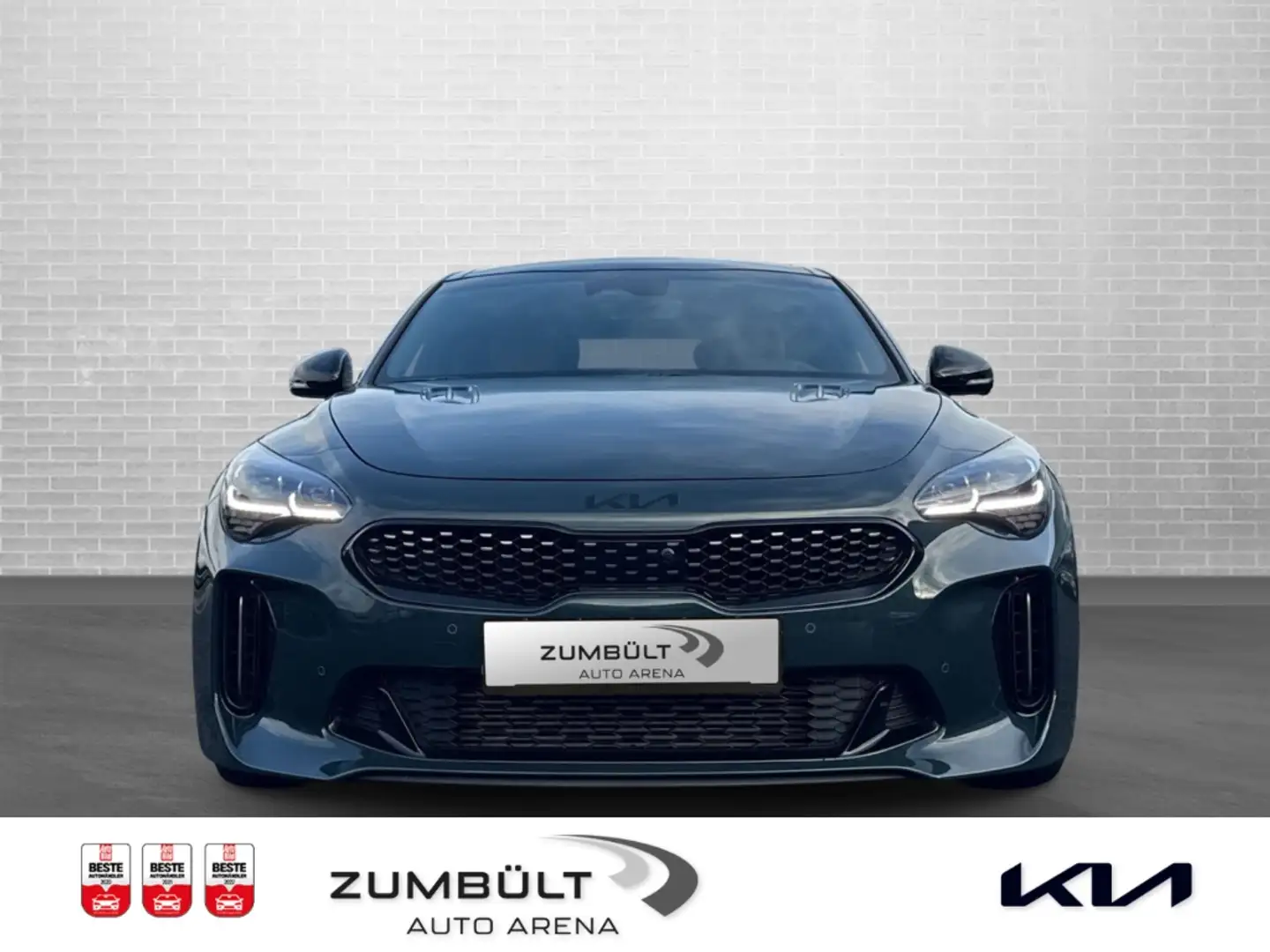 Kia Stinger Tribute Edition 3.3 T-GDI AWD + Klimaautom SHZ Mul Grün - 2