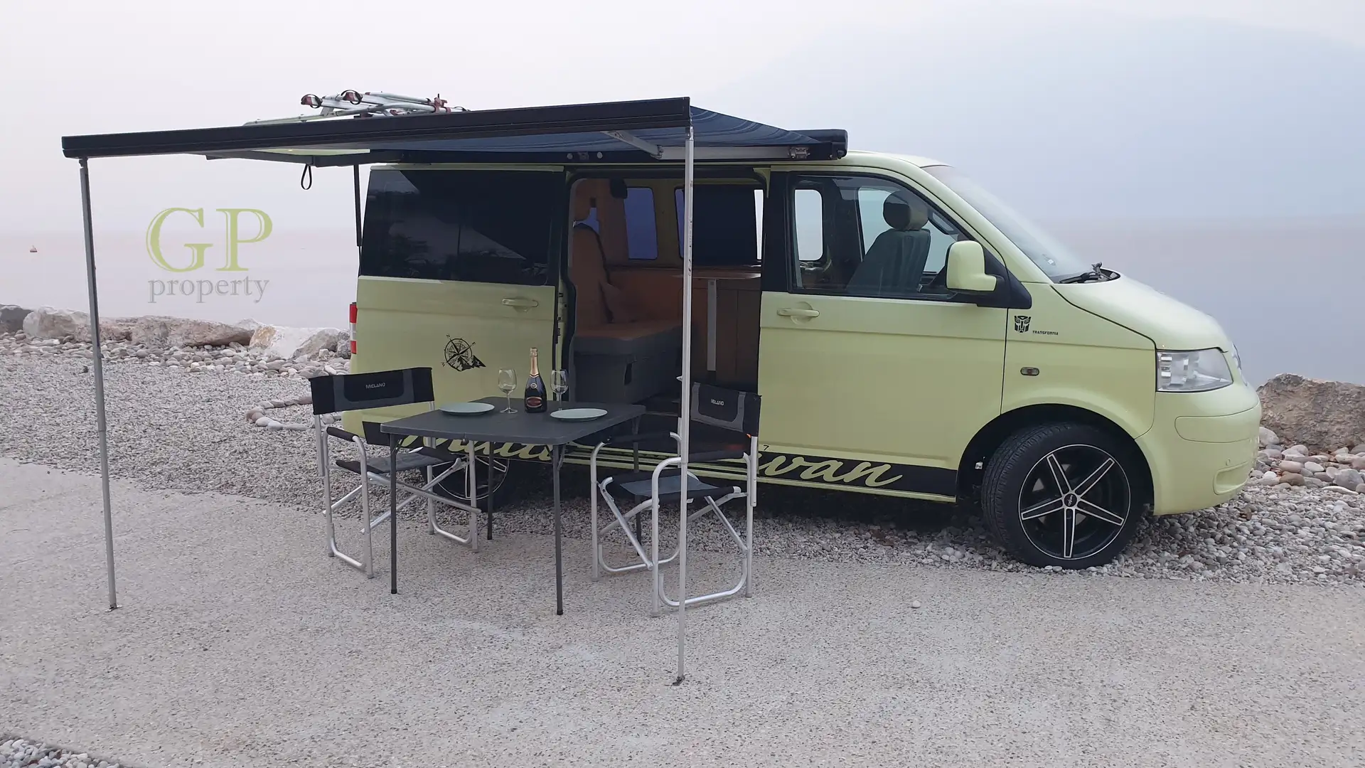 Volkswagen T5 Multivan camper allestimento Westfalia Sárga - 2