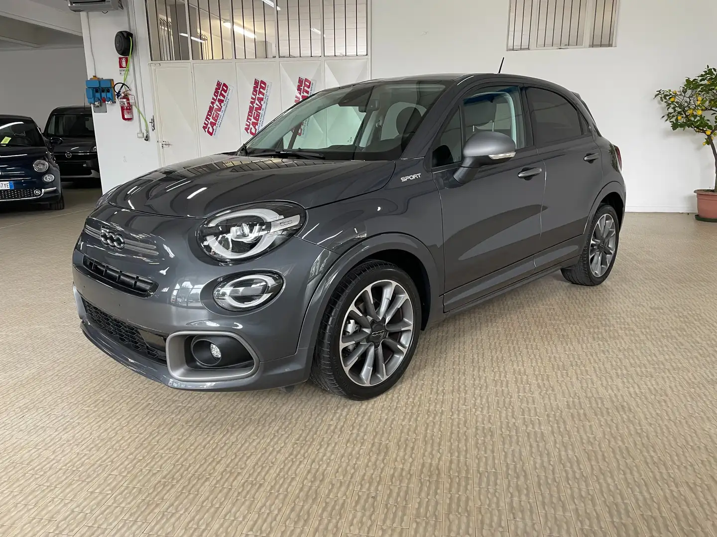Fiat 500X 1.0 t3 Sport 120cv Km 14000 LED+Sensori+keyless Gris - 1