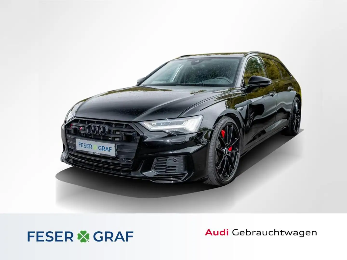 Audi S6 Avant HD-Matrix/adAir/HuD/AHK/B&O/Standhz Schwarz - 1