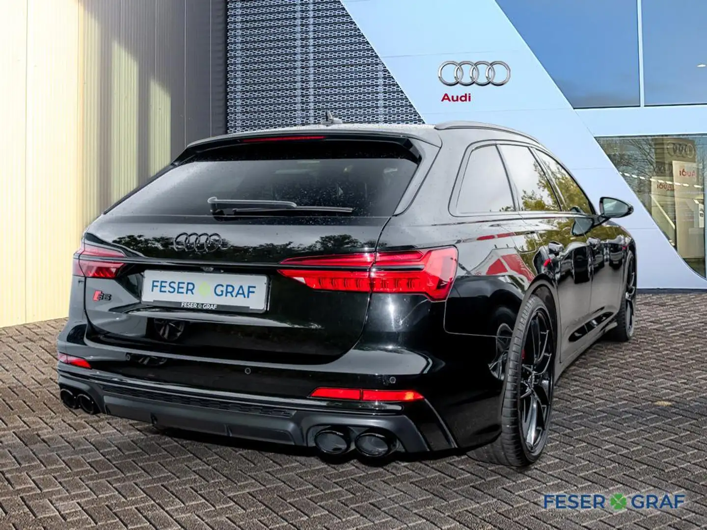 Audi S6 Avant HD-Matrix/adAir/HuD/AHK/B&O/Standhz Schwarz - 2